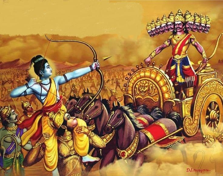 The Battle with Ravana