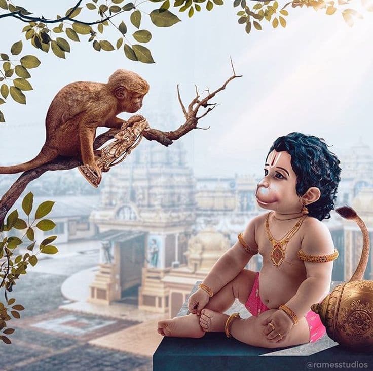 Hanuman’s Childhood & Curse